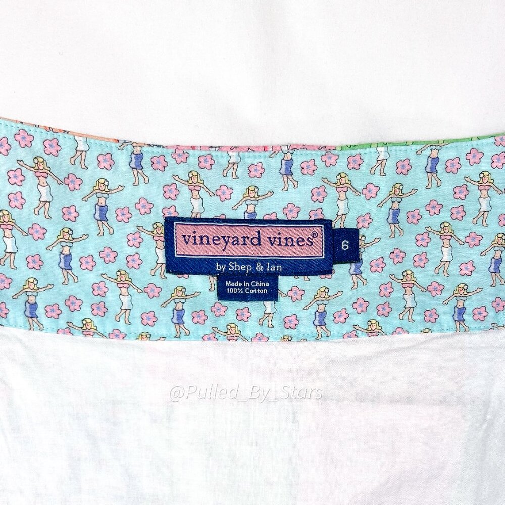 VINEYARD VINES Colorful Pastel Summertime Patchwork A-Line Skirt - Size 6 - EUC! - Picture 12 of 14